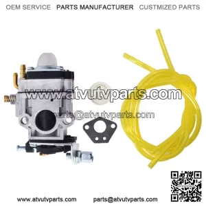 PCV43 For Gas 2 Cycle 43cc Powermate Tiller Motor Parts Carburetor Carb & Gasket