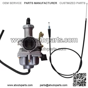 NEW CARBURETOR CARB & THROTTLE CABLE R FOR HONDA RECON TRX250E TRX250TE TRX250TM