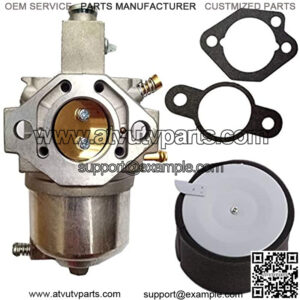 15003-2589 Carburetor with 11029-1004 Air Filter for Kawasaki KAF300 Mule Mule 520 550 by TOPEMAI