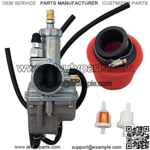 Carburetor Carb Kit Replacement for 15003-1080 Fit for Kawasaki Bayou 220 KLF220 KLF 220 1988-1998 Bayou 250 KLF250A KLF 250 2003-2011 ATV Quad