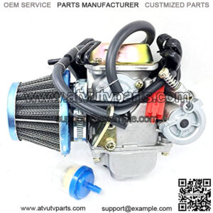 Performance Carburetor W/Filter Gy6 150cc Scooter Go-Kart GY6 PD24