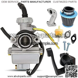PZ20 Carburetor Compatible for kazuma baja 50cc 70cc 90cc 110cc 125cc Filter Gaskets 110 Atv Carburetor Quad 4 Stroke ATV Go Kart Pit Dirt