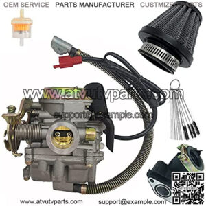 Firhot 139QMB Carburetor for GY6 50CC 49CC 4 Stroke Scooter Engine PD18J 18mm carb
