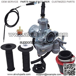 Carburetor Carb with Throttle Cable Replacement for Honda CT90 Trail 1971-1979, CT110 Trail 1980-1986