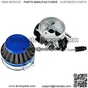 Motorcycle Carburetor Air Filter, Carburetor Air Filter Cleaner Motorized Bike Carb Carburetor Air Filter 40-80cc Gas Bicycle,6% coupon applied at checkout,with coupon
