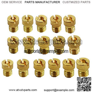 16pcs Carburetor Main Fit for PWK OKO CVK 90 92 95 98 100 105 108 110 115 120 125 130 135 140 145 150