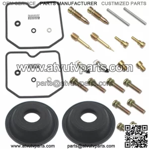 FOR Kawasaki KAF450 B1 Mule 1000 UTV 1988 Carburetor Repair Kit diaphragm part (For: Kawasaki Mule 1000)
