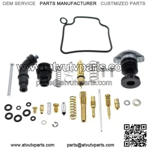 Carburetor Rebuild Kit w/ Primer Pump For 1988-90 Honda FourTrax 300 TRX300 Carb (For: Honda)
