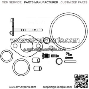 New Tractor Carb Kit fits A Carb Numbers AA3950R, AA4056R
