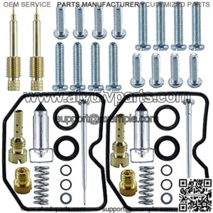 Carburetor Gaskets Jets Rebuild Kit for KAWASAKI EX250F EX250 250 NINJA 250R 88-2007