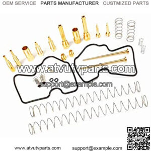 2 Pack Carburetor Repair Carb Rebuild Kit Fits Kawasaki Brute Force 650 Prairie 650 700 KVF650 KVF700 1999 2000 2001 2002 2003 2004 2005 2006 2007 Replaces AT-07422 at07422 100% New,Lowest price in 30