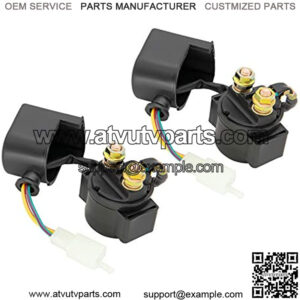 Starter Solenoid Relay-chinese atv starter solenoid for 4-stroke GY6 Engine 50cc 70 cc 90cc 110 cc 125cc 150 cc 200cc 250 cc ATV, Dirt Bikes Scooters, Go Kart, 4 Wheelers Pit Bike, Pocket Bike