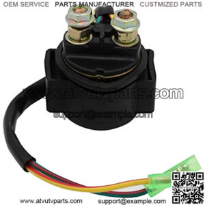 Starter Solenoid Relay for Honda TRX300EX FOURTRAX 1993-2000 TRX300 FOURTRAX RENCON 2002 2003 2004 TRX300EX SPORTRAX 2001 2002 2003 2004 2005 2006