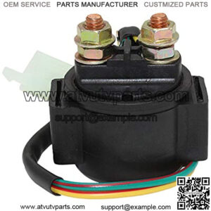 Starter Solenoid Relay for 4-Stroke GY6 Engine 50cc 150cc 200cc 250cc ATV Dirt Bikes Scooters Go Kart Dne Buggys Quad 4 Wheelers Pit Bike Moped Roketa SSR Tao tao Sunl Coolster