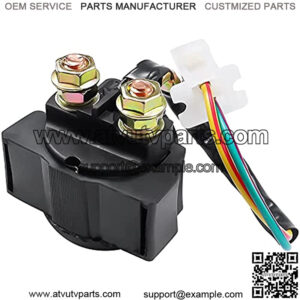 Starter Solenoid Relay for YAMAHA MOTO-4 200 YFM200 85-89 MOTO-4 225 YFM225 1986 1987 MOTO-4 250 YFM250 1989-1991 MOTO-4 350 YFM350 1987-2004 ATV Top Quality Brand New