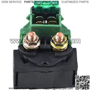 Starter Solenoid Relay for Kawasaki BAYOU 220 KLF200 1988-2002 ATV/Bayou 250 KLF250 2003-2010 ATV/KLX650 KLX 650 1993-1996/VN800 Vulcan 800 1996-2005/ZX1000 ZX 1000 NINJA ZX-10 1988 1989 1990
