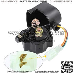 Starter Solenoid Relay for Coolster 125cc 50cc 70cc 90cc 100cc 110cc 250cc ATV, Dirt Bike, Go-Kart, Pocket Bike, Chopper, Scooter,TaoTao Roketa Sunl Baja Kazuma Sunl Meerkat