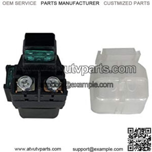 Starter Solenoid Relay for Suzuki EIGER 400 LT-A400 LT-A400F LT-F400 LT-F400F 2X4 4X4 AUTO/MAN 2002-2007/VINSON 500 LT-A500F LTA500F LT-F500F LTF500F 4X4 AUTO/MAN 2002-2007 31800-03G00 ATV