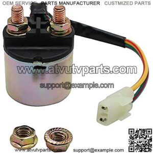 Starter Solenoid Relay for Honda TRX350 Fourtrax Rancher 350 2000-2006 / TRX400 Fourtrax Foreman 400 1995-2003 ATV