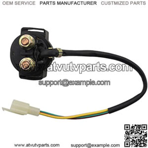 Solenoid Starter Relay Replacement for 4-Stroke GY6 Engine 50cc 150cc 200cc 250cc ATV Dirt Bikes Scooters Go Kart Dne Buggys Quad 4 Wheelers Pit Bike Moped