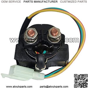 Starter Relay Solenoid compatible with Kymco MXU Mongoose 250 300 ATV Scooter People 150 200 500