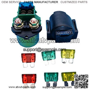 Starter Solenoid Relay for CRF230 CRF230F CB CBR CBX CMX CRF CX GB GL NT NX VF VT VTR XL XLV 150 230 230F 250 400 450 500 600 650 700 750 900 1000 1100 1200 1500 New Z178