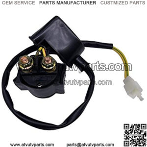 Starter Relay for GY6 49cc 50cc 70cc 90cc 100cc 110cc 125cc 150cc ATV Scooter Moped Go Karts Dirt Bikes for Kazuma for Sunl for Meerkat for Street for for Pit Bike