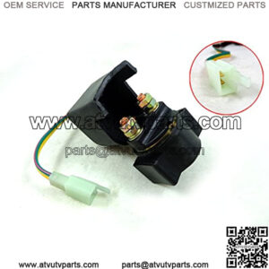 Starter Relay Solenoid for 50cc 70cc 90cc 100cc 110cc 125cc 200cc 250cc ATV Dirt Bike Scooter Go Kart Dne Buggy Quad 4 Wheeler Sunl Honda