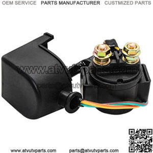 Starter Solenoid Relay for Coolster 125cc 3125B 3125R 3125 50cc 70cc 110cc 150cc 250cc Roketa Sunl Baja Kazuma Sunl Meerkat 50cc Falcon kinroad ATV Auad Hammerhead Twister Howhit Go Kart