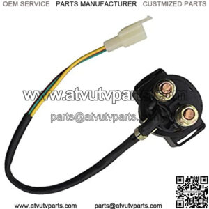 New Solenoid Starter Relay Replacement for 4-Stroke GY6 50cc 125cc 150cc ATV Dirt Bike Scooter Moped Go Kart Roketa Sunl Coolster