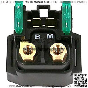 Starter Solenoid Relay for Yamaha Grizzly 660 Bear Tracker 250 Big Bear 400 Bruin 250 350 Grizzly 450 Kodiak Raptor 350 Raptor 660R 700 ATV YFM 350 400 450 660 Yamaha 2003-2008