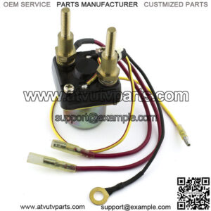 Starter Solenoid Relay for Kawasaki Js440 440 1982-1991 4-Wire Long Bolts New
