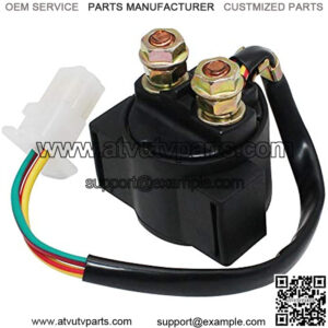 Starter Solenoid Relay for Yamaha Grizzly 600 YFM600 Engine 1998-2001 / FJ600 1984 1985 / Dirt Bike XT600