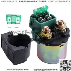 Starter Relay Solenoid For KAWASAKI BAYOU 220 KLF220 1988-2002 BAYOU 250 KLF250 2003-2010 KLX650 1993-1996 VULCAN 800 1996-2005 HONDA VT750C Shadow 2000 SUZUKI GSXR750 1993 ATV SCOOTER