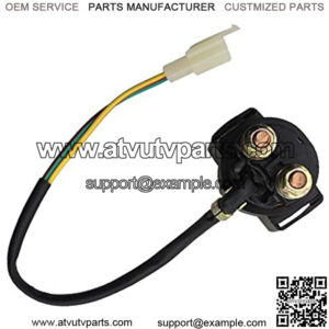 New Solenoid Starter Relay Replacement for 4-Stroke GY6 50cc 125cc 150cc ATV Dirt Bike Scooter Moped Go Kart Roketa Taotao Sunl Coolster