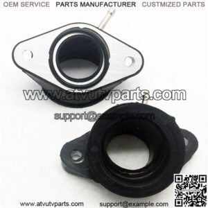 2Pcs Carburetor Intake Manifold for Yamaha XV400 Virago XV500 XV535 Virago 535