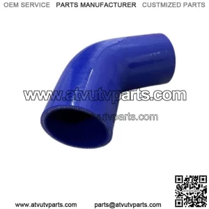 2" 3PLY 45 DEGREE ELBOW TURBO/INTAKE PIPING SILICONE COUPLER HOSE BLUE 51mm