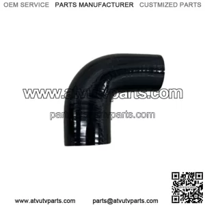 1.25 To 1.75" 90 Degree Angle Elbow 3Ply Silicone Coupler Turbo Hose