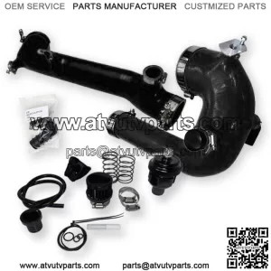 Polaris RZR XP Turbo & S Silicone Charge Tube Kit 2016 - 2024 WITH BOV