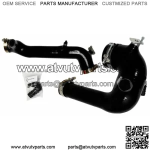 SxS Polaris RZR XP XP4 Turbo & S Silicone Charge Tube Kit 2016 - 2024 Blue