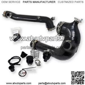 SxS Polaris RZR XP Turbo & S Silicone Charge Tube Kit & BOV 2016-2024