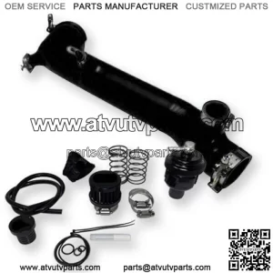 Silicone Charge Tube W BOV Polaris RZR Turbo R, XP, XP4 Turbo S & Pro