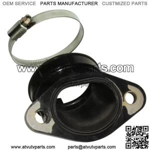 Rubber Intake Manifold Carburetor Boot for Polaris Scrambler 500 2X4 1998-2002 (For: Polaris)