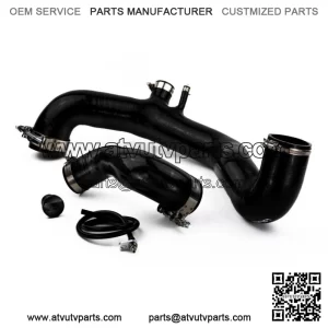 SxS Can Am Maverick X3 R Turbo BLACK Silicone Charge Tubes 2017-2019