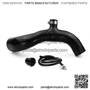 SxS Black Silicone Blow Off Valve Adapter Tube Can Am Maverick X3 Turbo 120HP