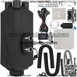 8KW Air Heater Muffler Heater 12V 10L Tank Parking Heater 8000W with Lcd Monitor for Boat Bus RV and Trailer