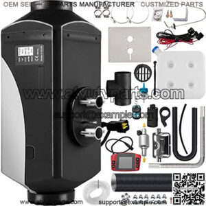 Heater 12V, 15L Tank, 5KW Air Heater, Fast Heating, Heater with LCD Switch & Remote Control for Truck, Boat, Trailer, Campervans and Caravans
