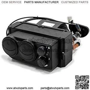 SuperATV Heater Kit for 2016+ Kawasaki Teryx 800 / Teryx-4 800/2021+ Teryx S/Teryx 4 S | Includes Windshield Defrosters | Adjustable Temperature & Fan Speeds!