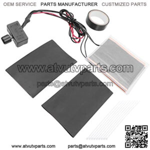 12V Motorcycle Heated Grip Motorbike Handlebar Heater Hand Warm Grip Inserts Pads Winter Warmers for Universal Grip ATV Motorcycle