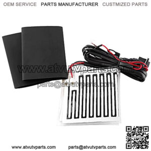 Motorcross Heated Grips - 12V Universal Motorcycle Handlebar Heated Pad Warm Heated Grip Kit Pads Motorbike Winter Heated Grip Pads Inserts Handlebar Hand Warmers Heater ATV Motorcycle Warm Heated Gri